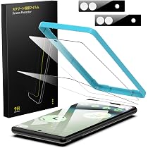 Besecou Google Pixel 6a用ガラスフィルム2枚+カメラフィルム2枚