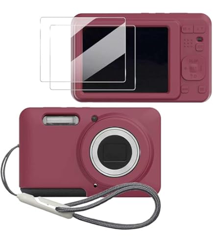 Amazon | Kodak PIXPRO FZ55 デジタルカメラ(レッド) + ブラック