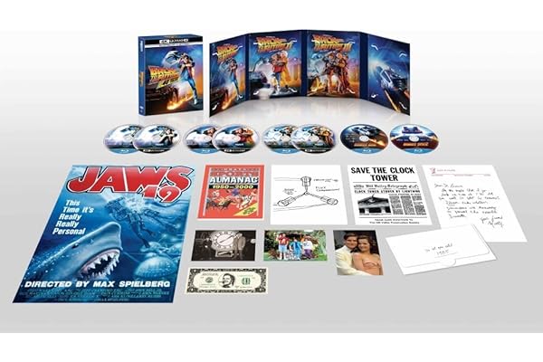 【初回限定生産】バック・トゥ・ザ・フューチャー トリロジー 40th アニバーサリー・デラックス・エディション　４Ｋ ＵＨＤ＋ブルーレイセット [Blu-ray]