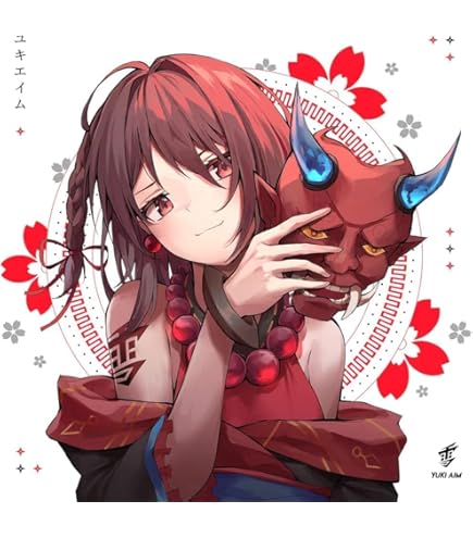Amazon.co.jp: Yuki Aim Yukipad 2022 DROP1 Oni Graphic ゲーミング 