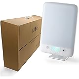 高照度 10000 lux @25cm 光 目覚まし時計 ライト日の出と日没模倣 しぜんかんきょう ホワイトノイズ 寝坊 疲労 夜勤 時差ぼけ に適し (New-Nature-01)