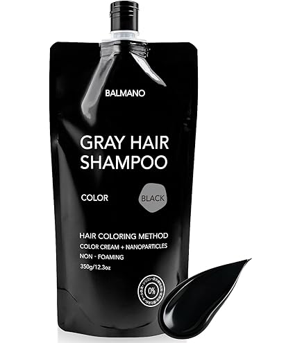 Amazon | YUSEEK クリームシャンプー 白髪用ヘアマニキュア 黒染め