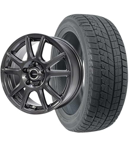 Amazon | 225/50R18 スタッドレスタイヤ ホイール 4本セット カローラ