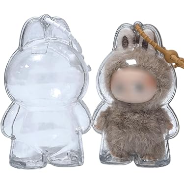 ラブブ38cm 箱なし PUレザー キューブバッグ ショルダー付き 2way 無地 クリスマス