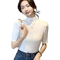 Amazon | [Bolan Verl] 8色 タートルネック カットソー