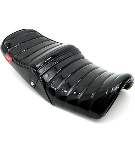 Amazon | XJR400 前期 鋲打ち 白皮 タックロールシート/ホワイト 白