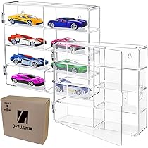 Amazon.co.jp: アクリル本舗 ミニカー収納ケース ディスプレイ 1/64