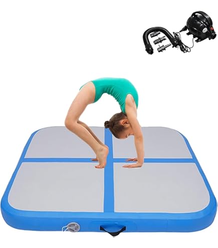Amazon.co.jp: エアトラック 体操 エアマット タンブリングマット 円形