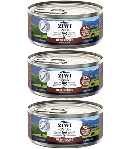 Amazon.co.jp: ジウィピーク ( ZIWI Peak ) 缶詰 ビーフ ( 猫用 ) 85g