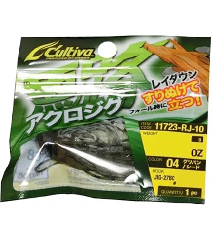 Amazon.co.jp: オーナー(OWNER) ラバージグ RJ-10 悪路ジグ 1/2oz 14g