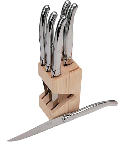 Amazon.co.jp: Laguiole Jean Dubost 97600 Set de 6 Couteaux Steak