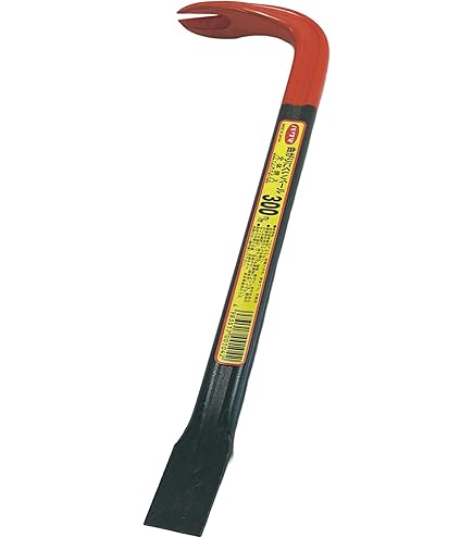 Amazon | AP バール 300mm ｜ バール 釘抜き 釘 工具 | バール・カジヤ