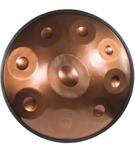 Amazon | GLADFRESITハンドパン、18インチ、9ノート、440Hz、Gマイナー