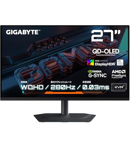 Amazon.co.jp: GIGABYTE ギガバイト GIGABYTE MO27Q28G ゲーミング
