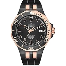 Amazon | エドックス デルフィン ダイバー デイト 300m防水 メンズ