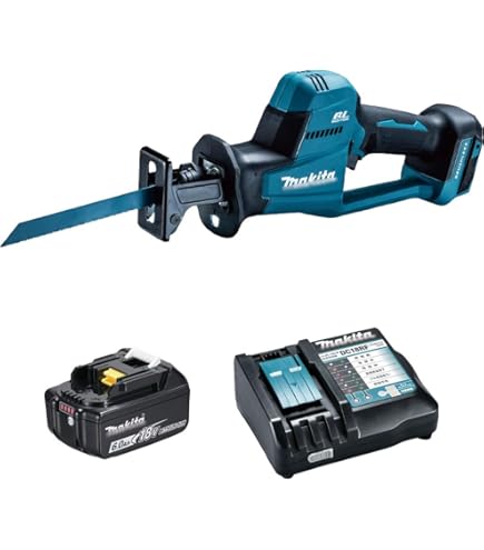 Amazon | マキタ(Makita) 充電式レシプロソー 18V6Ah バッテリ2本