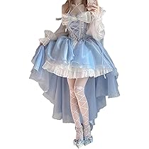 Amazon.co.jp: [ボズとガルヤ] 森ガールワンピース 姫袖 長い裾