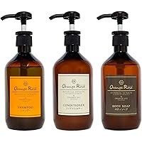 Amazon.co.jp: Orange Rose Shampoo & Conditioner Bottled 15.9 fl oz