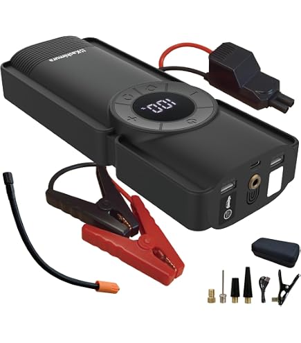 Amazon | カシムラ ジャンプスターター 8000mAh KD-269 電動