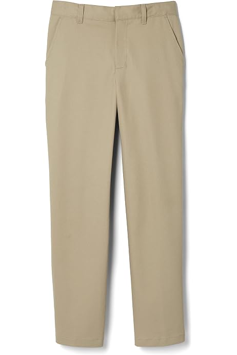 Classroom Uniforms Big Boys' Husky Flat 