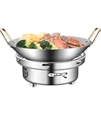 Amazon | 固形燃料コンロセット【コンロ+なべ】卓上のコンロ 卓上一人