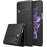 【Ringke】Galaxy Z Flip3 ケース SLIM PC 黄ばみなし 超薄型 落下防止 耐衝撃 薄型 極薄 軽量 スリム スマホケース スマホカバー ギャラクシーZフリップ3 (アクセサリーホール付き) - Black
