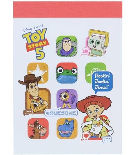 Amazon.co.jp: トイストーリー[メモ帳]ミニミニメモ/ホワイト PiXM！X