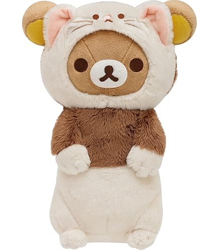 Amazon.co.jp: サンエックス リラックマ ｢ねこねこの湯｣ ぬいぐるみ