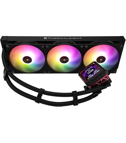 Amazon.co.jp: TRYX PANORAMA 水冷 CPUクーラー LEDモデル 360mm