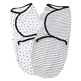 Summer サマー SwaddleMe スワドルミー 2枚 セット　SMサイズ　おくるみ （サイズ：S/M、カラー：B&W Alphabet） [並行輸入品]