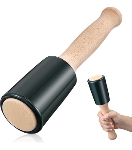 GREBSTK 8in Wood Chisel Set Wooden Allet Anual Ice Haer Allet - Aazon.co
