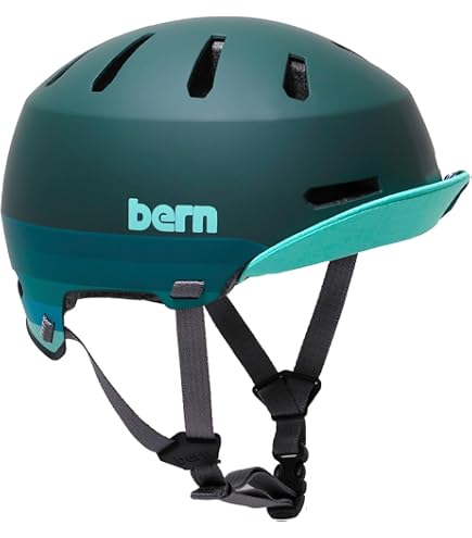 Amazon | bern (バーン) MACON 2.0 (MATTE BLACK/LIME) ヘルメット