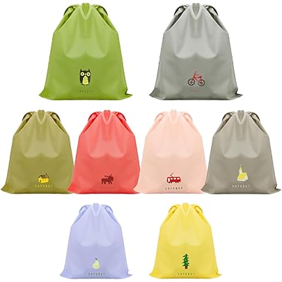 Amazon.co.jp: CHANJIF 巾着袋 8枚セット 3サイズ S/M/L トラベル