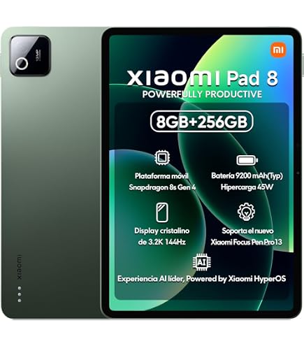 Xiaomi Pad 7 11.2 Inch WIFI 8GB RAM 256GB Green (Snapdragon 7+ Gen