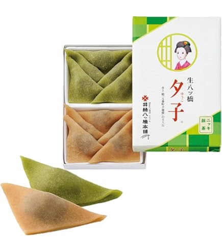 八ツ橋 Amazon.co.jp: つぶあん入り生八ツ橋（ニッキ10個入り） : 食品