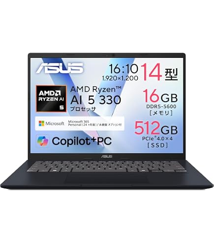 Amazon.co.jp: ASUS ノートパソコン Zenbook S 14 UX5406SA 14型