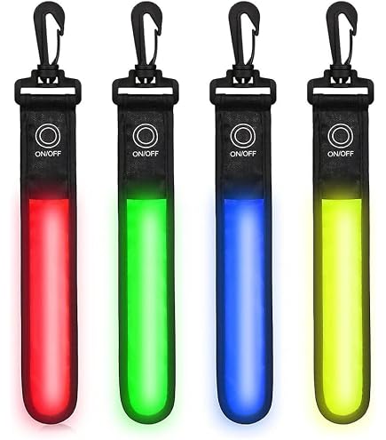 Amazon | Yavoluy ナイトマーカー LED 光る 反射バンド 反射板