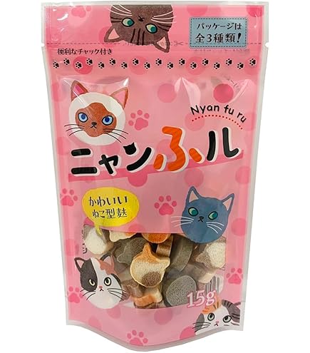 Amazon.co.jp: 常陸屋本舗 ニャンふル 15g×5個 : 食品・飲料・お酒