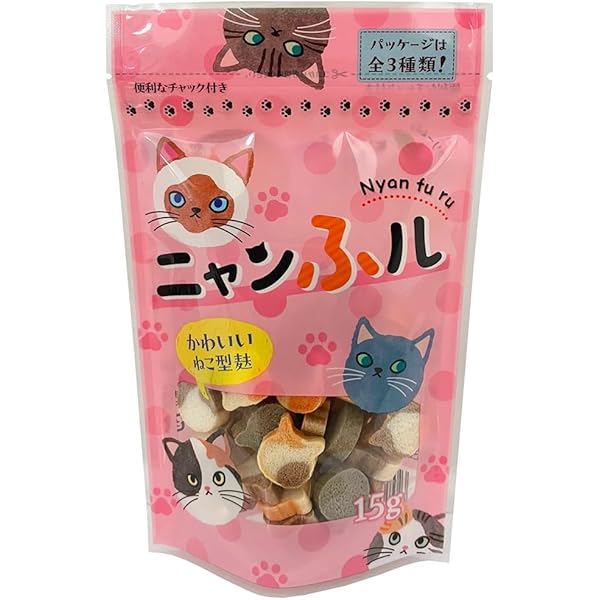 Amazon.co.jp: 常陸屋本舗 ニャンふル 15g ×1 ※パッケージは3種類から