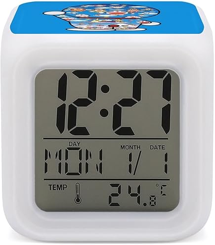 Amazon.co.jp: ドラえもん 目覚まし時計 アナログ 大音量 アラーム