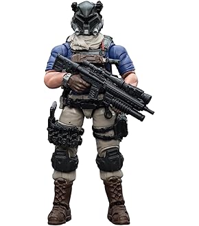 完成品　1/18 JOY18 フィギュア　ミリタリー　ミニカーに　1/64より大 Amazon.co.jp: 完成品 1/12 JOY18 フィギュア リアル