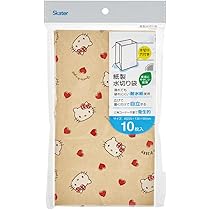 【希少】2006ハローキティ　クマ　ポリ袋ストッカー　ビニール袋ストッカー Amazon | サンスター文具 ハローキティ お裾分けショッパー袋