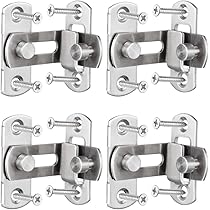 引き戸　ロック Amazon | ルボナリエ ドアバックル 90度 ドア ロック 引き戸 鍵 留め金