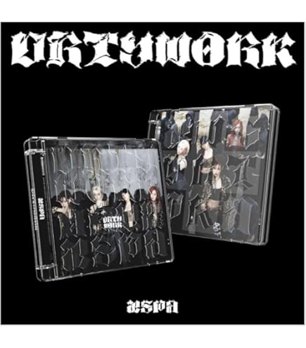 aespa エスパ アルバム dirty case Ver. 未開封　2種セット aespa Dirty Work アルバム Dirty Case ver 新品未開封 2種