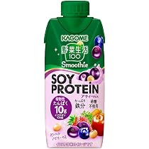 Amazon.co.jp: カゴメ 野菜生活100 Smoothie（スムージー） SOY