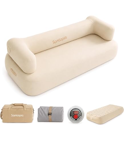 Amazon.co.jp: samtopia エアーベッド 電動ポンプ付き「最新鋭の独自