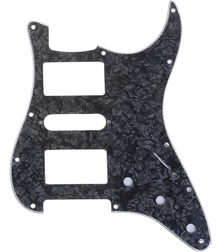 Amazon.co.jp: Musiclily Pro 11穴 STストラトピックガードHH カバード