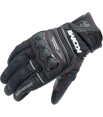 ★KOMINE コミネ GK-851 カーボンプロテクトウインターグローブ Lサイズ ブラック★美品 Amazon | コミネ(KOMINE) バイク用 グローブ GK-851 カーボン