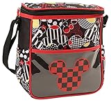 Disney Mickey Sketchy Mini Diaper Bag, Red/Black, Small by Disney