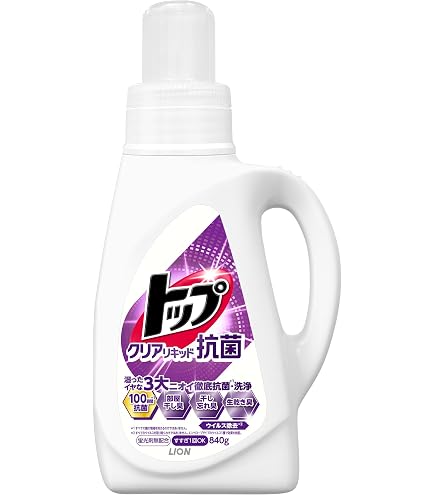 Amazon.co.jp: トップ クリアリキッド 蛍光剤無配合 洗濯洗剤 液体